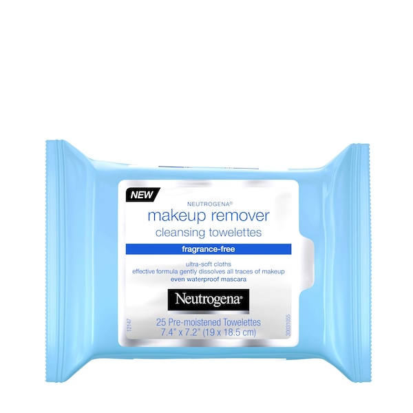 Neutrogena Makeup Remover Cleansing Towelettes Fragrance-Free 25 Towelettes, PK6 6811090 - main
